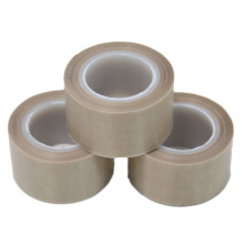 Good anti-adhesion heat resistant materials PTFE coated fiberglass reinforced adhesive tape for industrial use